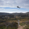 Perisher's new lift dropped in by chopper
