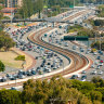 The Kwinana Freeway: how can you not love a city which gets a 100 points on the Global Liveability Index for its infrastructure?