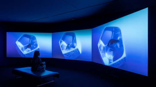 Underwater Pavillions by Doug Aitken.