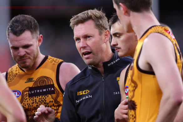 Sam Mitchell’s team started strongly but by the end of the day he was looking for answers to a disappointing loss.