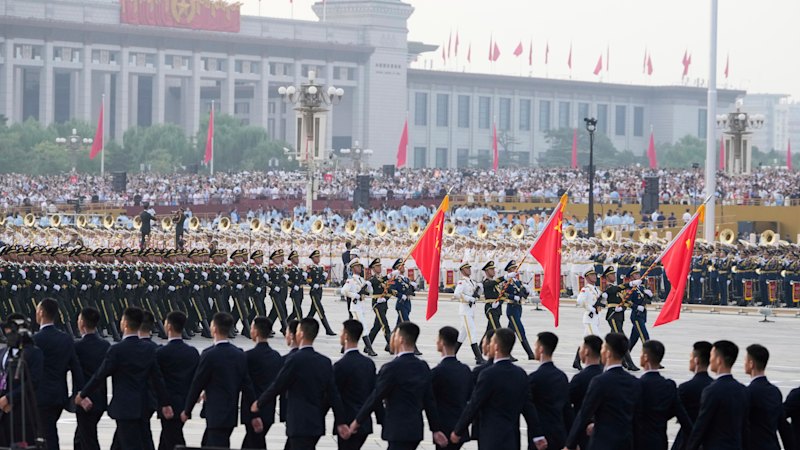 China military parade LIVE updates: Beijing set to unveil latest weapons in Victory Day parade attended by Bob Carr, Daniel Andrews