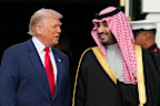President Donald Trump welcomes Saudi Arabia’s Crown Prince Mohammed bin Salman to the White House last year.