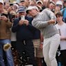 Rory McIlroy in front of his adoring fans.