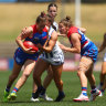 The AFLW is determined to see out the season amid fixture changes. 