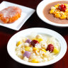Dessert offerings from Fuji Seafood Restaurant
