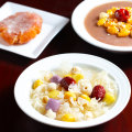 Dessert offerings from Fuji Seafood Restaurant