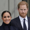 Harry and Meghan make secret visit to see Queen, the first in two years