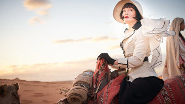 Essie Davis stars as Phyrne Fisher in Miss Fisher and the Crypt of Tears, the big-screen version of the wildly popular ABC TV series Miss Fisher's Murder Mysteries. 