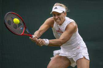 Angelique Kerber will now play Ash Barty in Friday's semi-final.