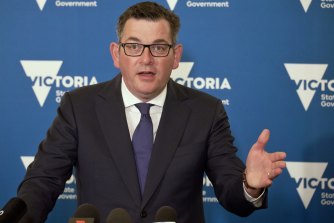 Victorian Premier Daniel Andrews still wants to pass his government’s new pandemic laws. 
