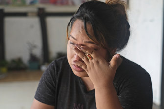 Diana Khumanthem, 30, lost both her mother and sister to the virus in May and treatment costs wiped out the family’s savings.