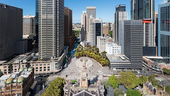 The proposed Town Hall Square would restore council-owned land to the public. 
