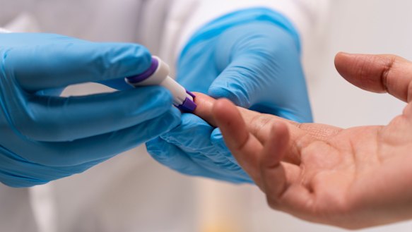 Antibody blood testing for COVID-19.