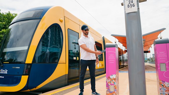 Stage three of the Gold Coast light rail has suffered a budget blow out an d construction delays. 