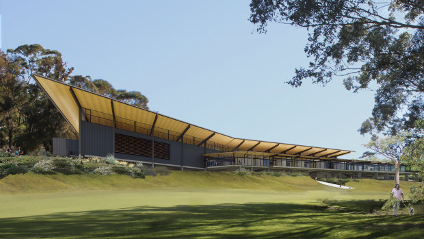 An artist’s impression of the Lane Cove Sport and Recreation Facility.