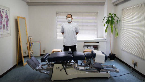 Satoshi Harada, chiropractor at S Chiropractic Centre.