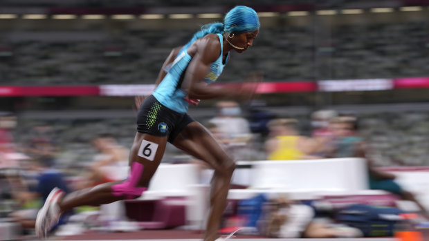 Shaunae Miller-Uibo of Bahamas has won 400m gold. 