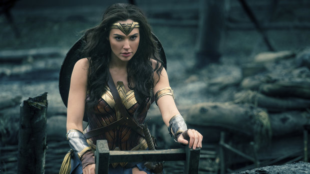 Gal Gadot in 2017's Wonder Woman.