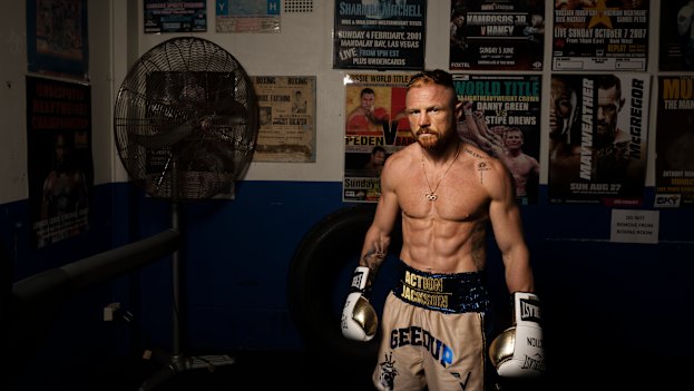 Boxer Luke Jackson.