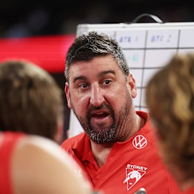 Cox is now coaching the Swans.