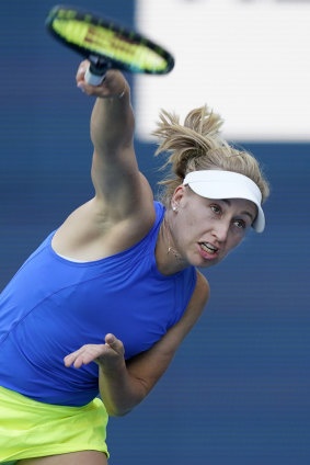 Daria Saville at March’s Miami Open.