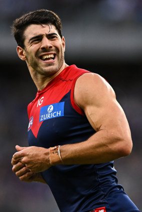 Christian Petracca continues to be a force in the midfield for Melbourne.