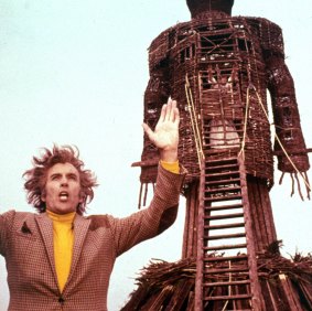 A sinister wooden effigy brings a chill to The Wicker Man.