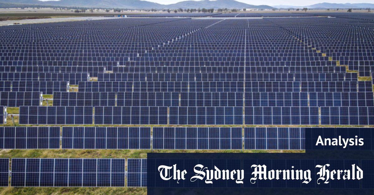 Australia could be the Saudi Arabia of clean energy, powering the world
