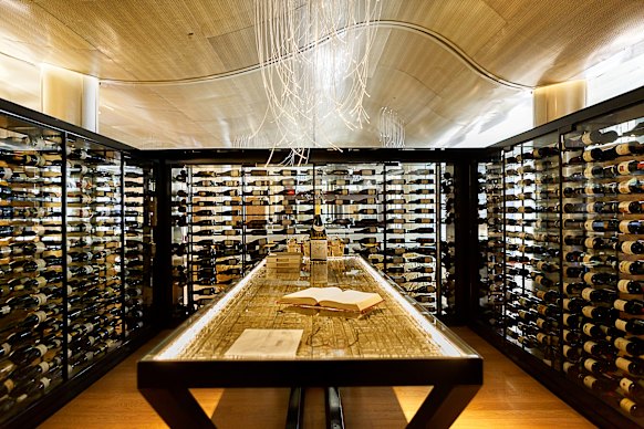 Lasarte … care for some wine?
