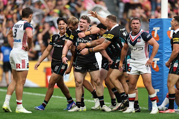The Penrith backrower was excellent on Sunday.