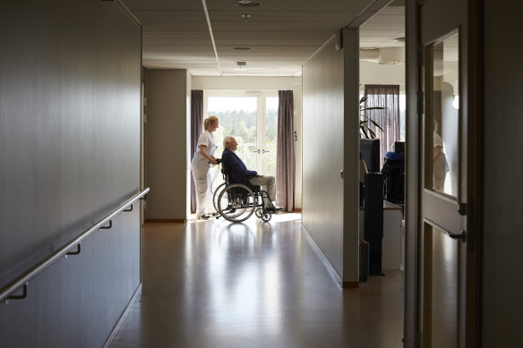 In 2017-2018, the federal government spent $12 billion on residential aged care. 