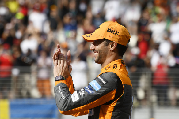 Daniel Ricciardo farewelled McLaren with points.