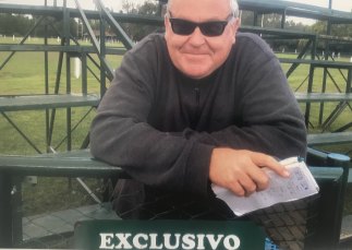 Greg Growden on tour in Argentina in 2012.