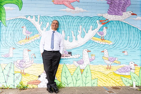 Cronulla High School principal Tony Ibrahim.