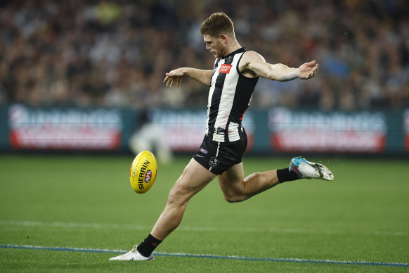 Taylor Adams will be missed by the Magpies.