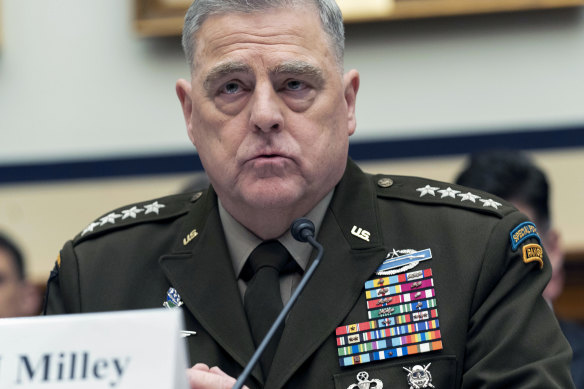Chairman of the Joint Chiefs of Staff General Mark Milley.,