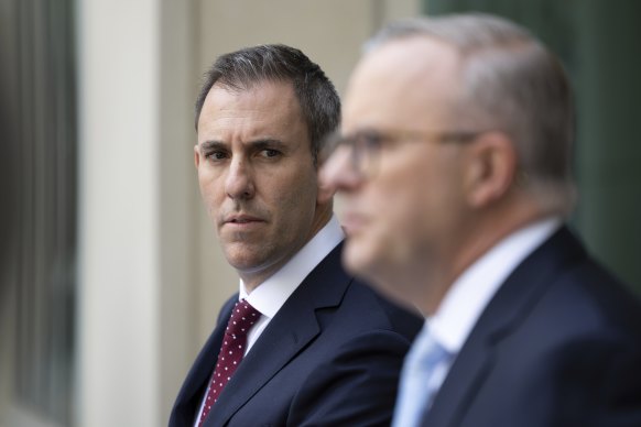 A government of grown-ups: Treasurer Jim Chalmers and Prime Minister Anthony Albanese.