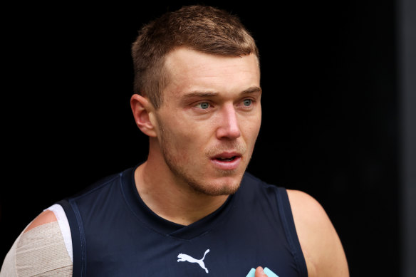 Patrick Cripps picked up 42 touches in the win over GWS.