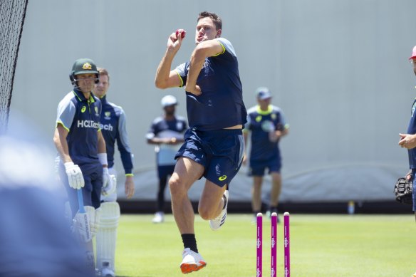 Beau Webster training in the SCG on Wednesday.