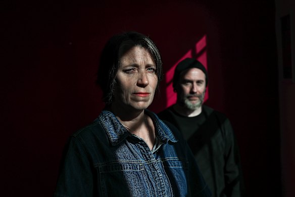 Uniting senior manager Emma Hooper and senior harm reduction clinician Nathan Farley.