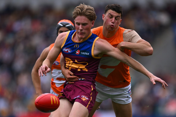 Jaspa Fletcher has played grand finals in his only two AFL seasons.
