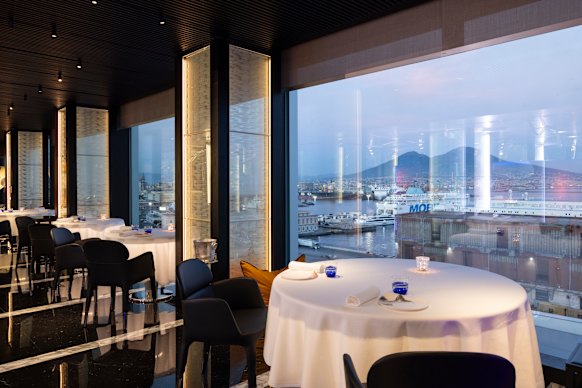 A la carte breakfast is served in Ristorante Alain Ducasse Napoli.