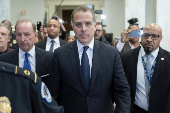 Republicans have accused Hunter Biden and the rest of the Biden family of improperly profiting from Joe Biden’s time as vice president.