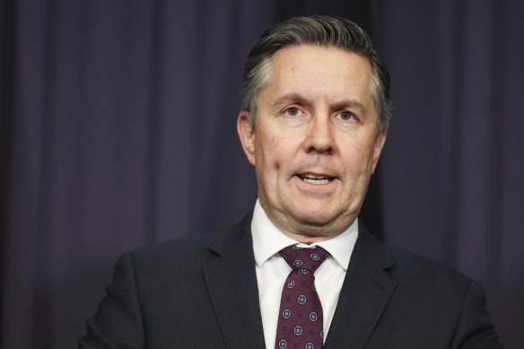 Federal Health Minister Mark Butler.