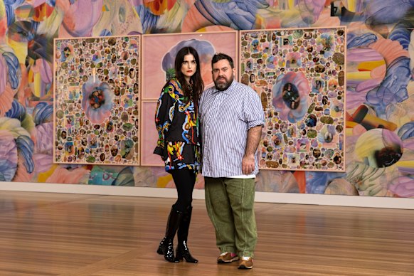 Romance Was Born designers Anna Plunkett and Luke Sales.