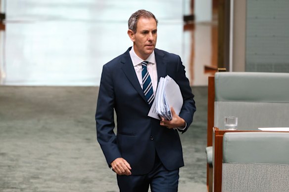 Treasurer Jim Chalmers. 