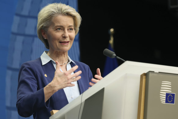 Çin'den risk alma: Avrupa Komisyonu Başkanı Ursula von der Leyen.