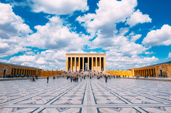 Anitkabir – the Ataturk Mausoleum.