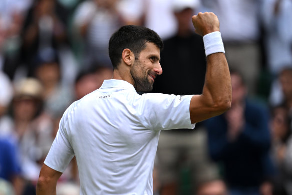 World No.1 Novak Djokovic is chasing a record-extending eighth Wimbledon crown.