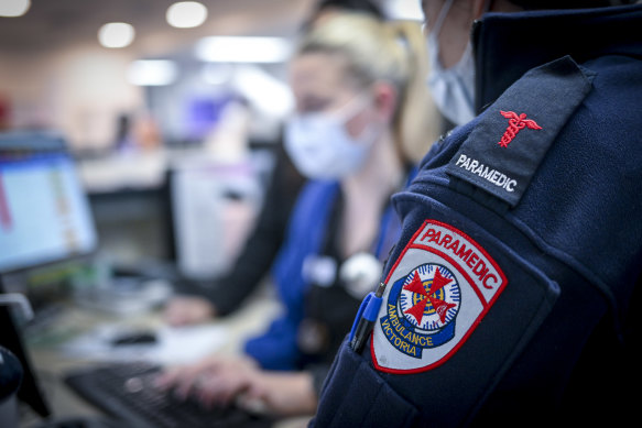 Paramedics are constantly arriving at the Northern Hospital.